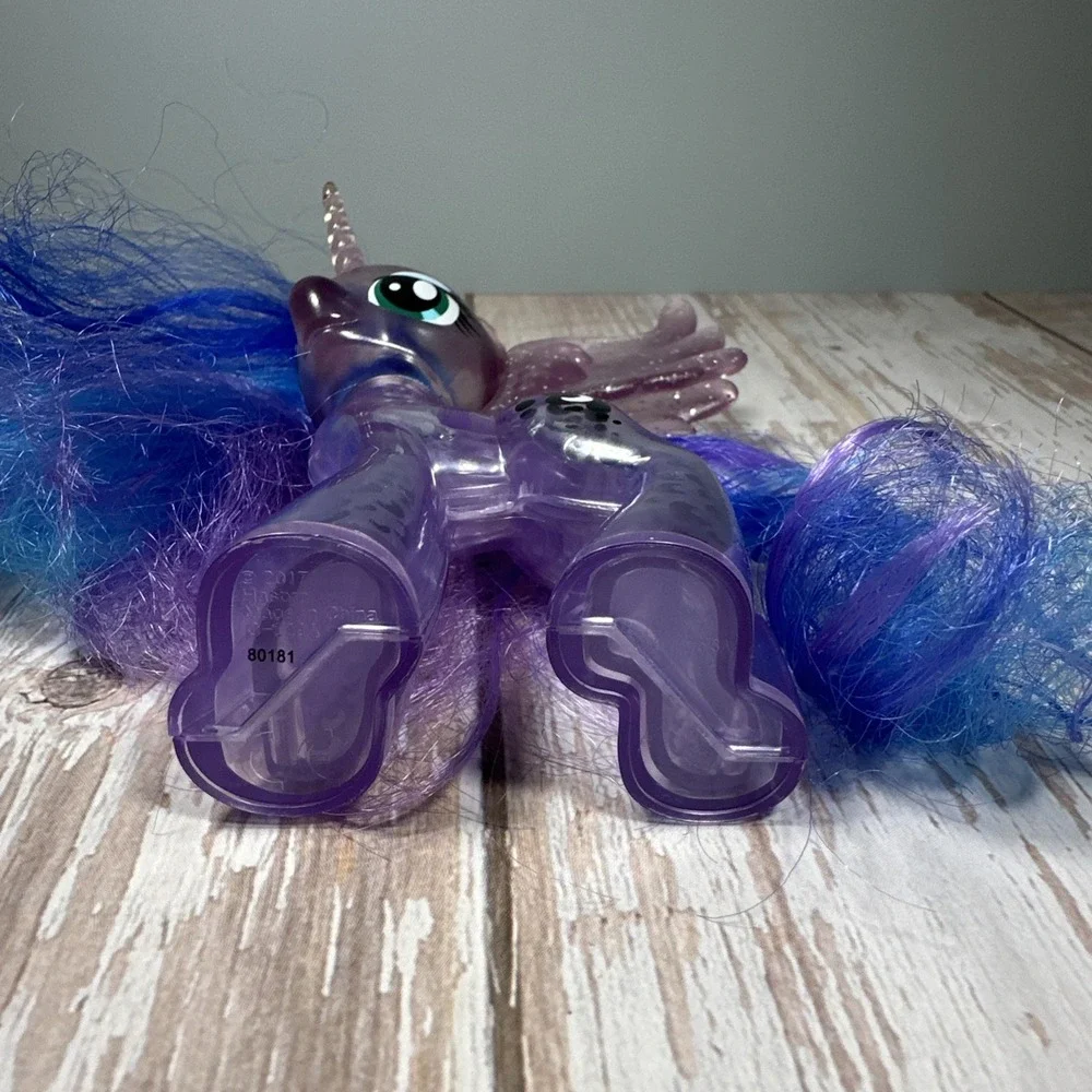 My Little Pony G4 Hasbro Princess Luna Glitter Celebration Brushable MLP
